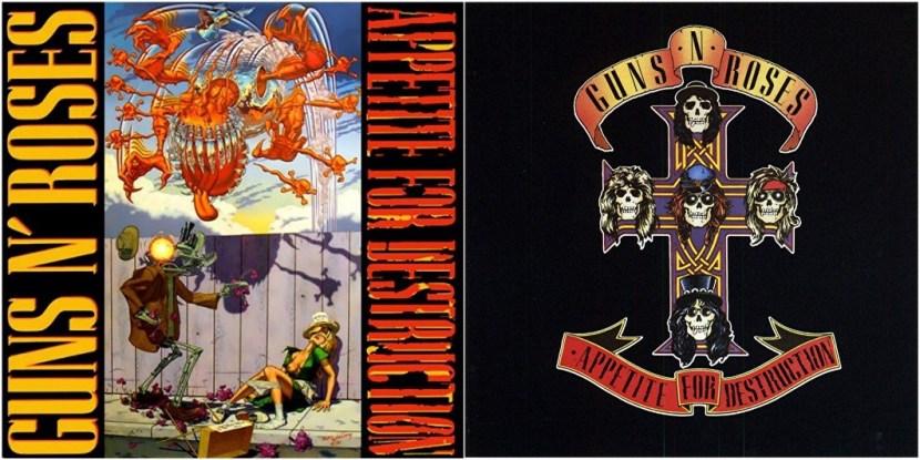 Guns'N'Roses censure Appetite for Destruction