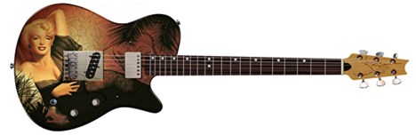 Pamelina H Just Marilyn Page guitar